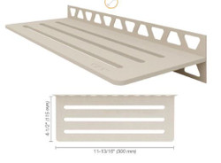 Schluter Shelf-W Wave Cream SWS1 D10 TSC